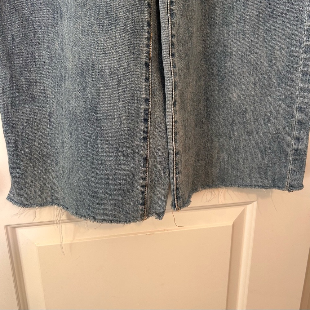 WeWoreWhat High Rise Wide Leg Jeans Light Wash size 25 - Picture 5 of 16